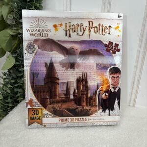 Harry Potter Wizarding World Hogwarts & Hedwig 500 piece Prime 3D‎ Image Puzzle